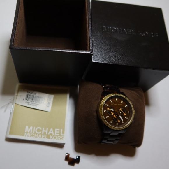 Michael Kors Accessories - MICHAEL Michael Kors tortoise watch